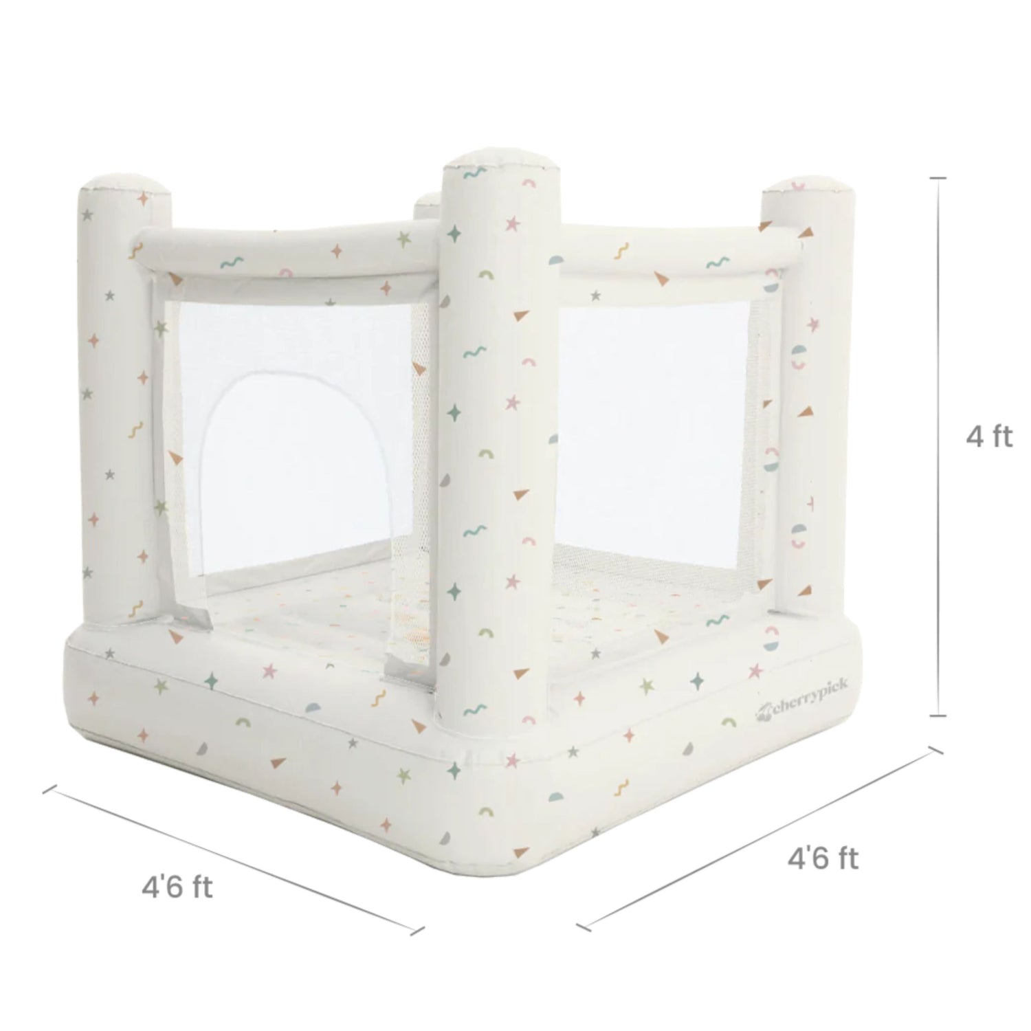 Magic Bounce House – Mini Cordless Indoor Bouncer (Confetti)