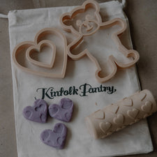 Valentine Eco Cutter Playdough Set