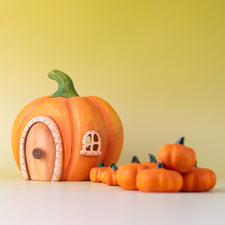 PRE-ORDER Pumpkin House | Wooden Toy