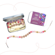 XOXO Friendship Bracelet Craft Kit (Pink)