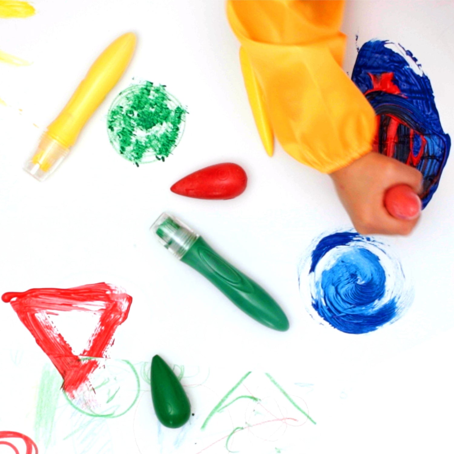 Little Creatives Jumbo Washable Squeezing Paintbrush (Set of 6)