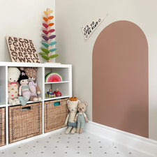 Magic Playwall - Arch Magnetic Wall Decal (Caramel)