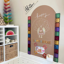 Magic Playwall - Arch Magnetic Wall Decal (Caramel)