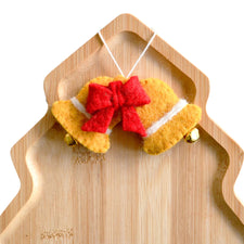 Felt Christmas Bells Ornament