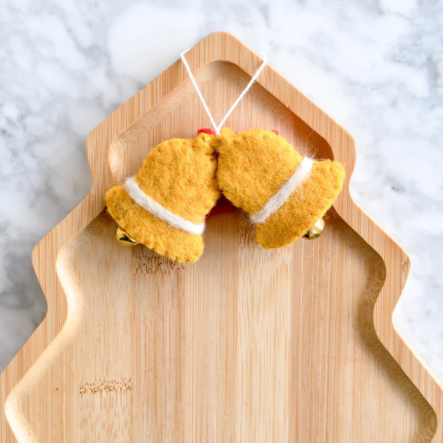 Felt Christmas Bells Ornament