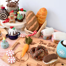 Felt Peppermint Candies | Play Food (Red)