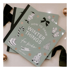 Winter Things: How to Draw Books for Kids with Christmas Trees, Elves, Wreaths, Gifts, and Santa Claus