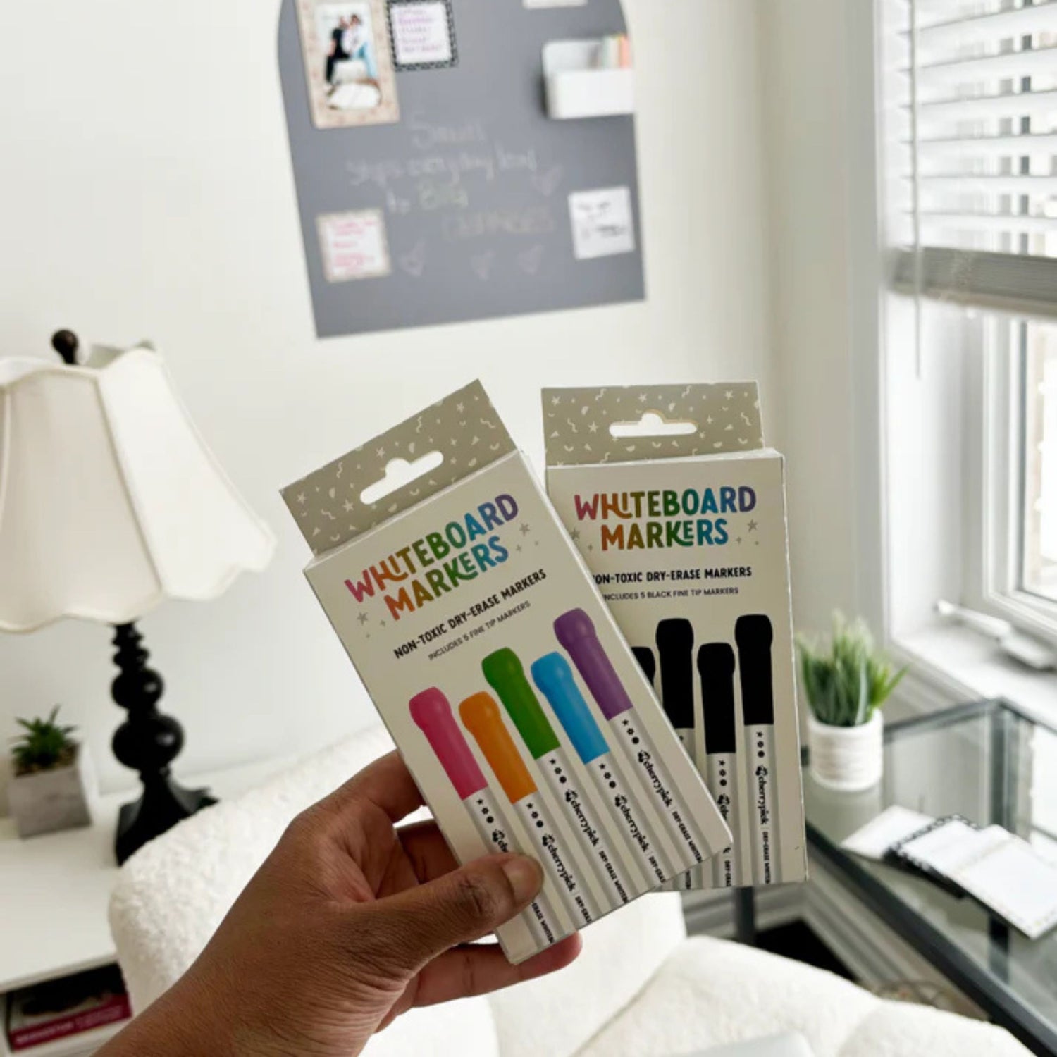 Whiteboard Dry-Erase Markers (Black)