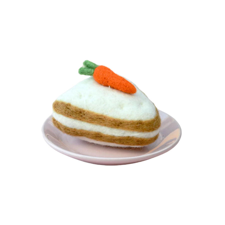 Felt Carrot Cake | Play Food