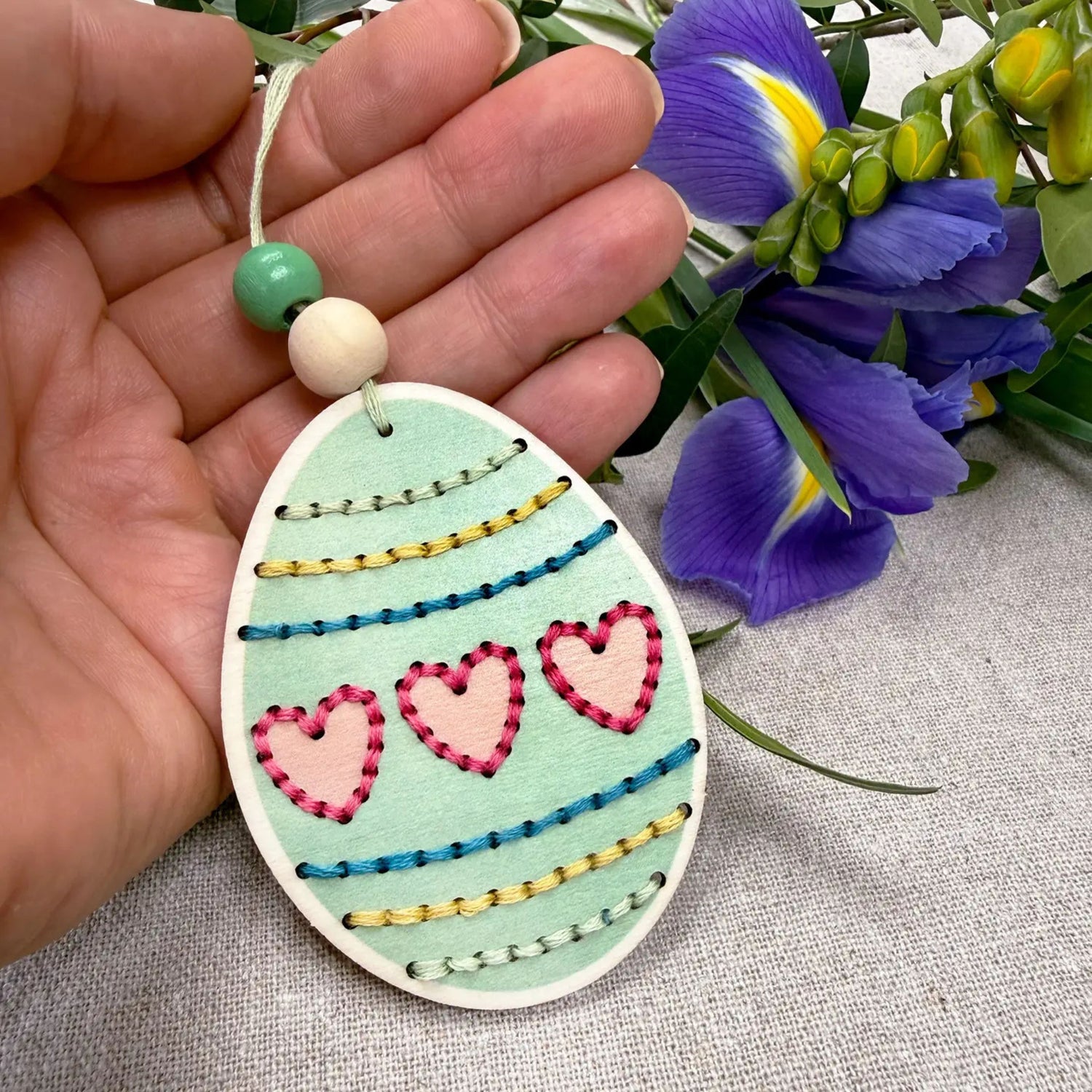 Flutter & Stitch Decoration Kit - Easter Craft Kit
