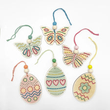 Flutter & Stitch Decoration Kit - Easter Craft Kit