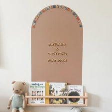 Magic Playwall - Arch Magnetic Wall Decal (Caramel)