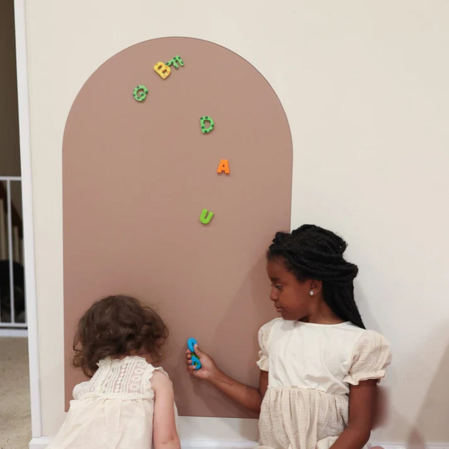 Magic Playwall - Arch Magnetic Wall Decal (Caramel)