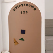 Magic Playwall - Arch Magnetic Wall Decal (Caramel)