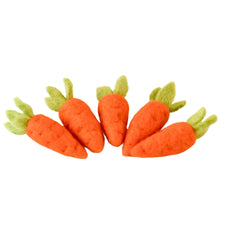 Felt  Carrots (Set of 5)