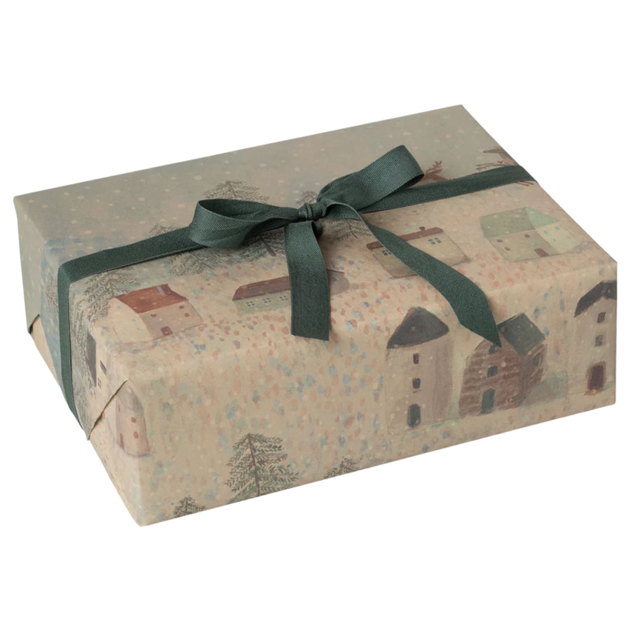 PRE-ORDER Maileg Gift Wrap - Santa is Coming (10m)