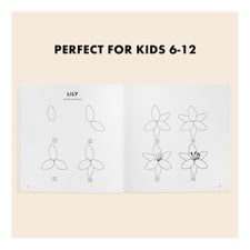 Modern Flowers: How to Draw Books for Kids with Flowers, Plants, and Botanicals