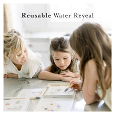 Wishy Washy (Water Reveal Edition): A Reusable Water Reveal Activity Book Teaching First Words and Colors