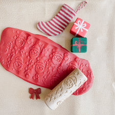 Eco Playdough Roller (Santa Christmas)
