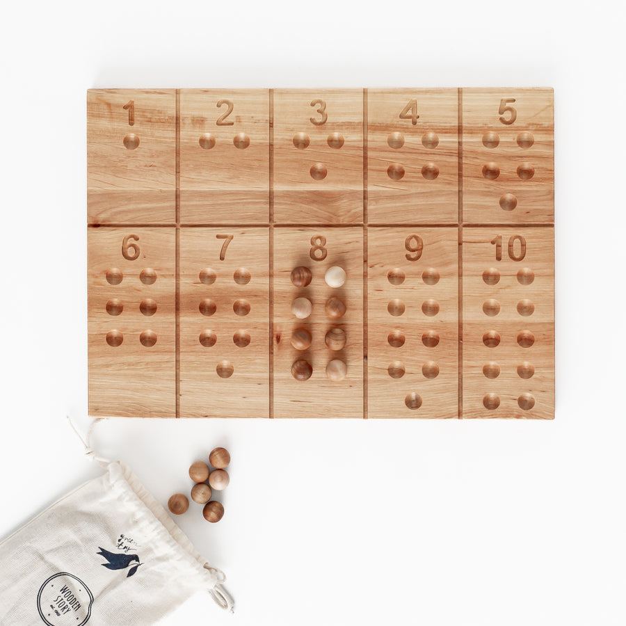 Double-Sided Counting and Tracing Board