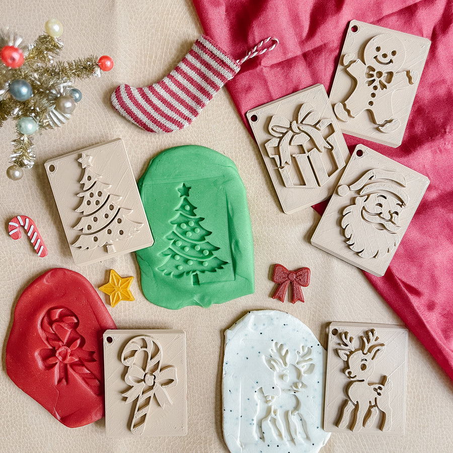 Christmas Eco Stamp Playdough Set (6 Stamps)