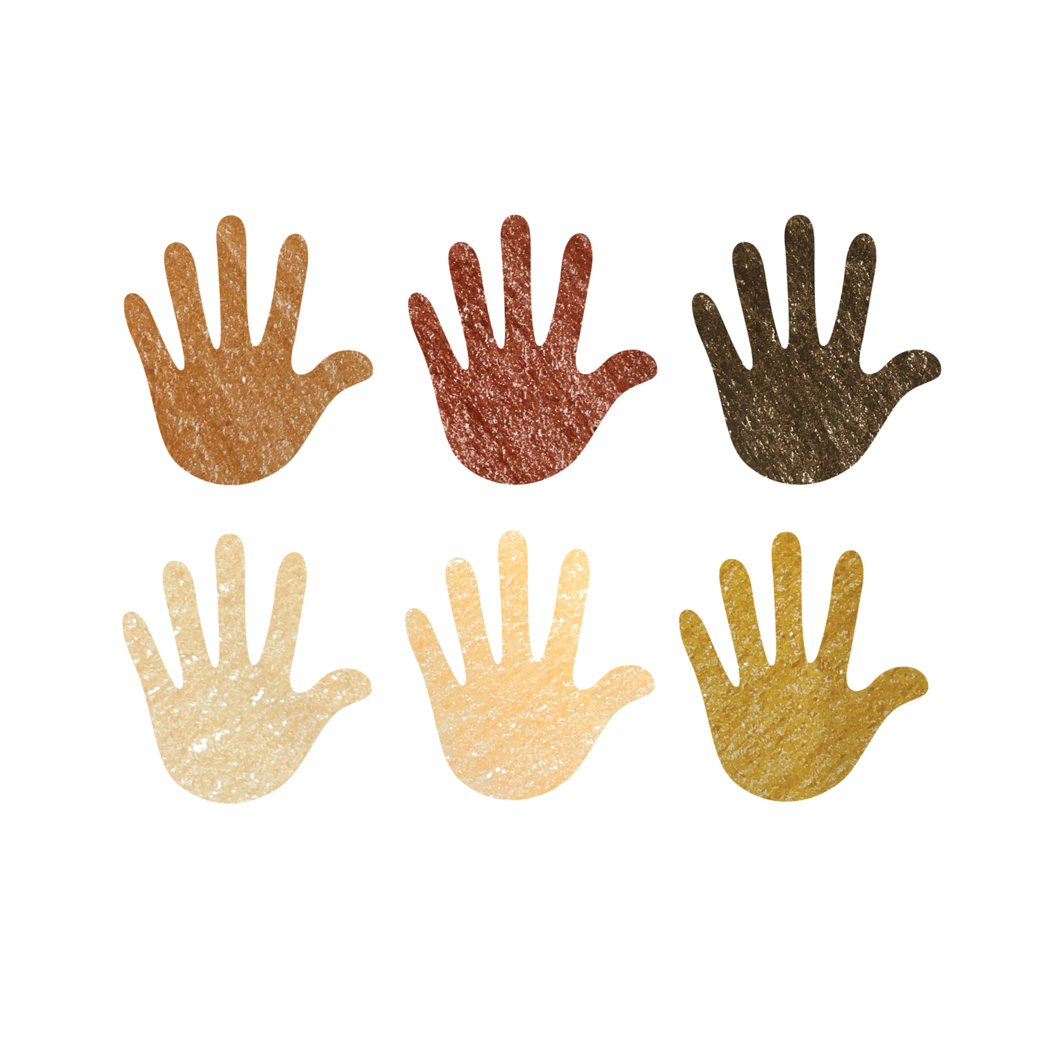 World Colours - 15 Beeswax Crayons with Skin Tones