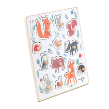 Vilac X Sarah Betz Forest Animals Peg Puzzle