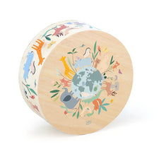 Vilac X Sarah Betz Wooden Cajón Drum