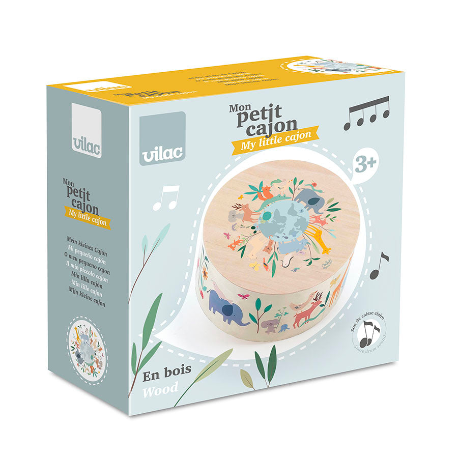 Vilac X Sarah Betz Wooden Cajón Drum