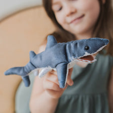 Mini Shark Finger Puppet