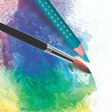 Watercolour Ecopencils with Raised Grip (Set of 12)