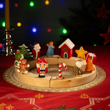 PRE-ORDER Celebration Ring (Full Set) | Wooden Christmas Toy