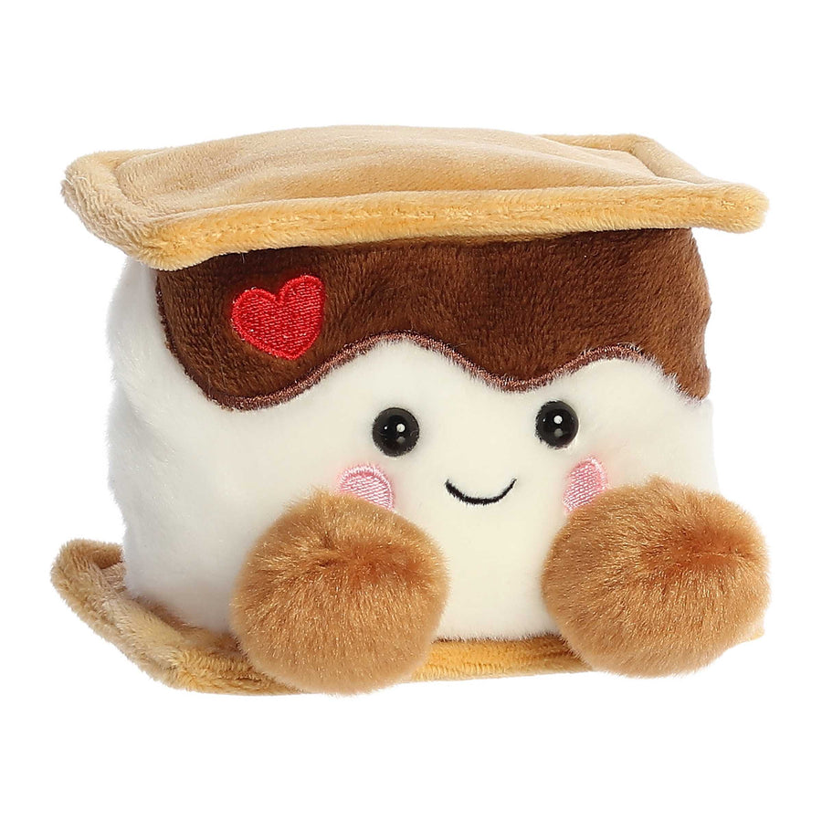Palm Pals Fudgey Heart S'more