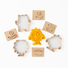 Halloween Monster Eco Playdough Stamp Set (without handle)