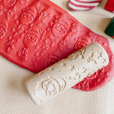 Eco Playdough Roller (Santa Christmas)