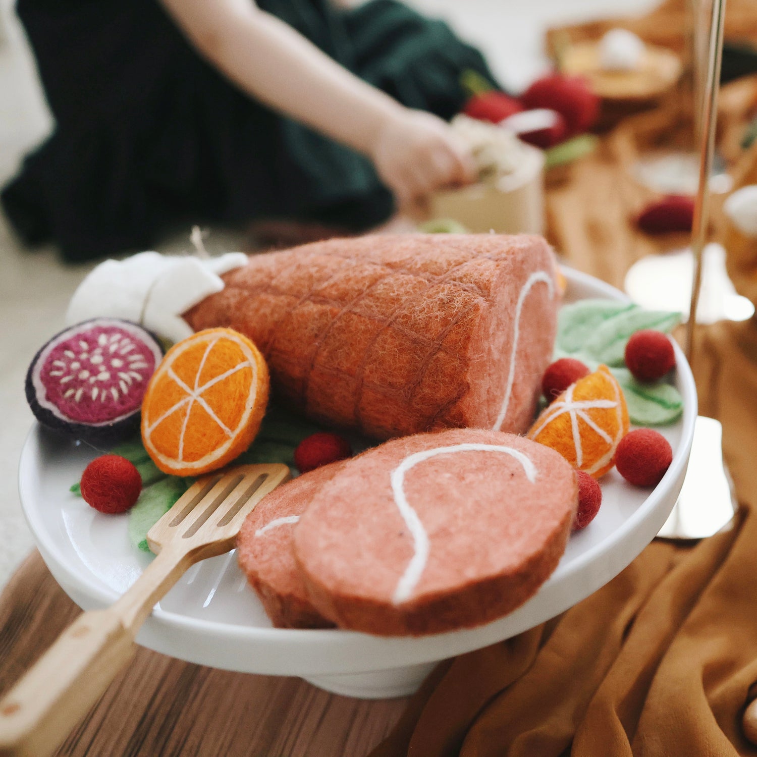 Felt Ham Feast | Play Food Set