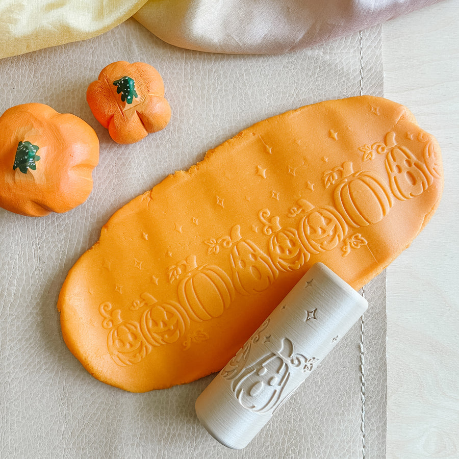 Eco Playdough Roller (Pumpkin Patch)