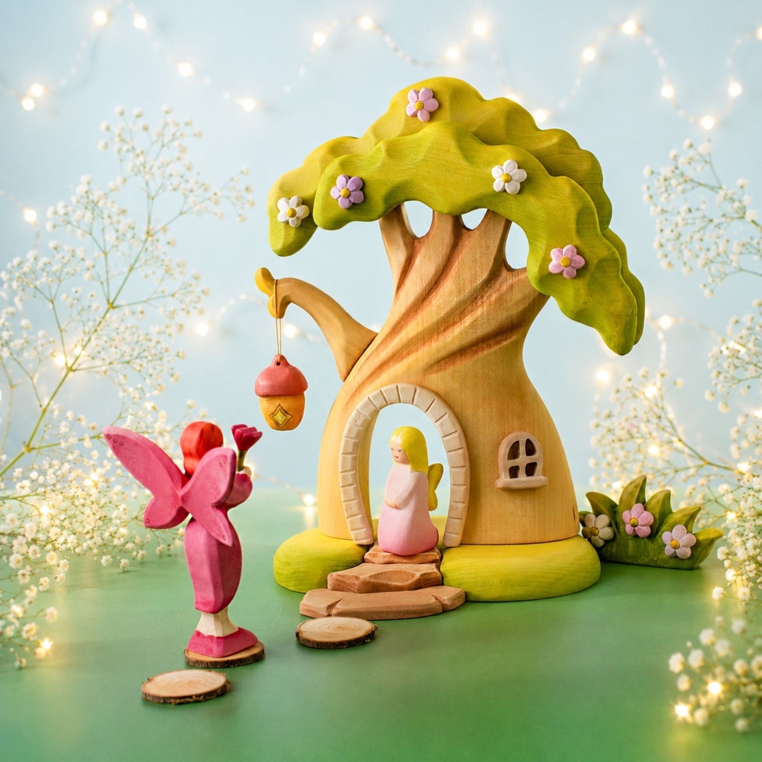 PRE-ORDER Bumbu Wooden Fairy Treehouse