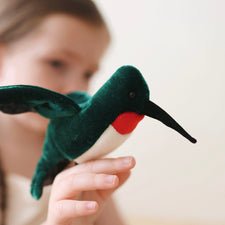 Mini Hummingbird Finger Puppet