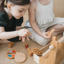 Handmade Wooden Beauty Set | Kids Makeup Set