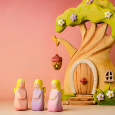 PRE-ORDER Bumbu Wooden Fairy Treehouse