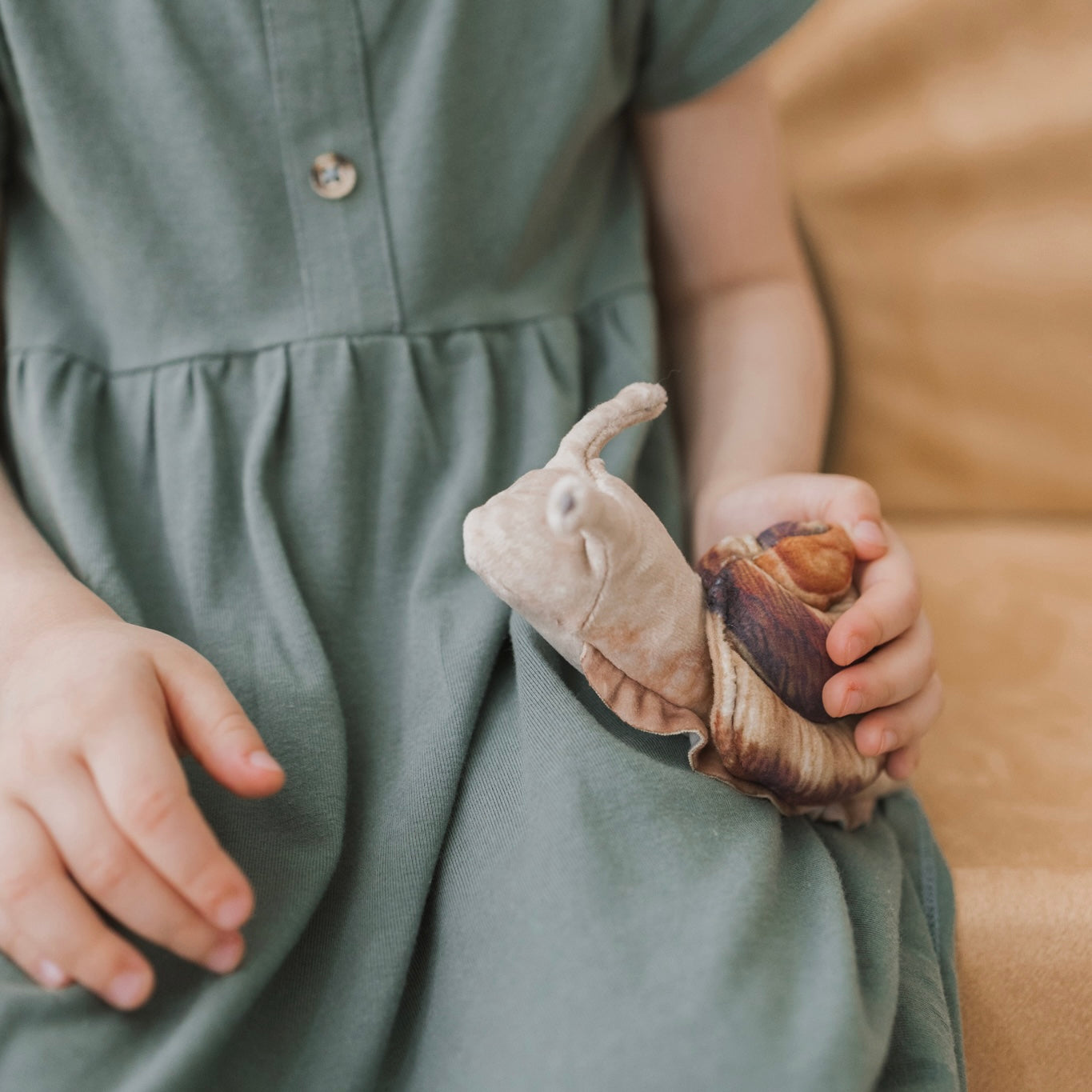 Folkmanis Mini Snail Finger Puppet The Playful Peacock