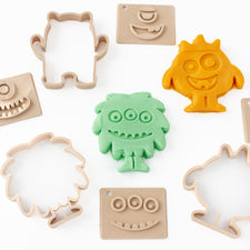 Halloween Monster Eco Playdough Stamp Set (without handle)
