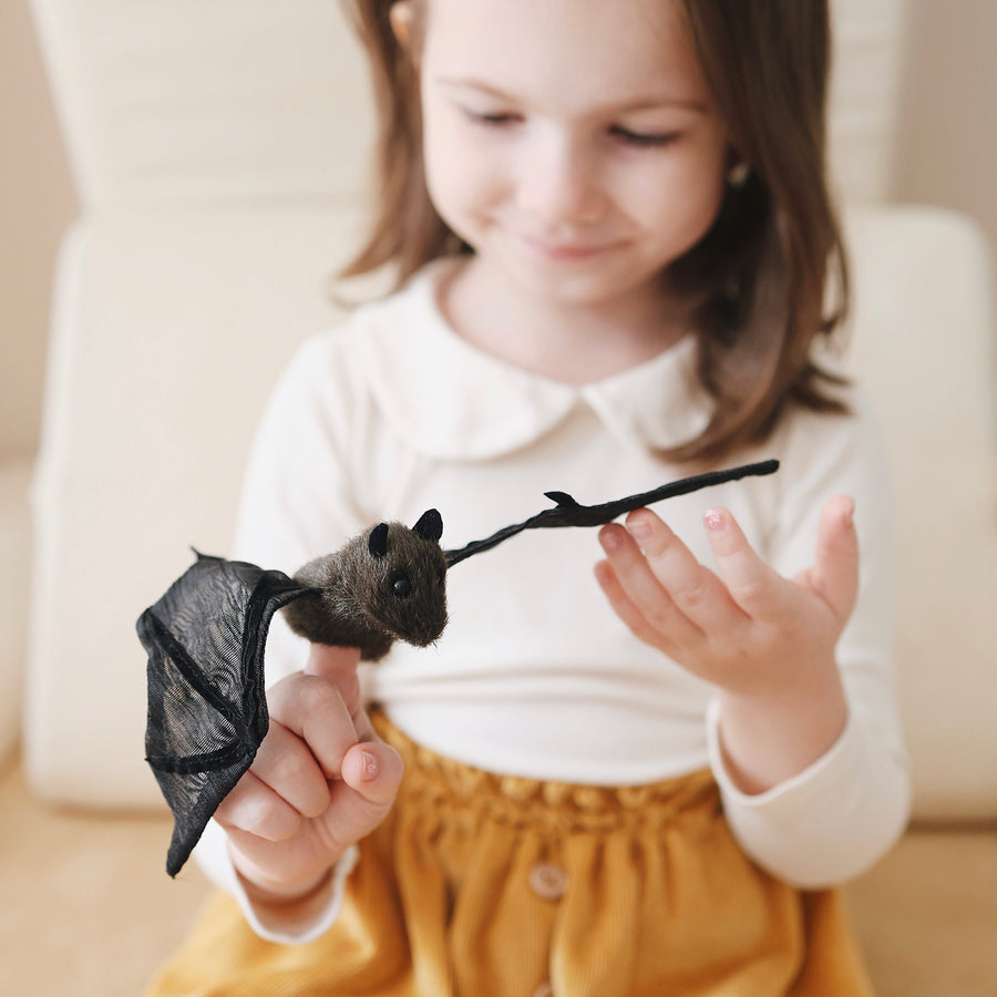 Mini Bat Finger Puppet