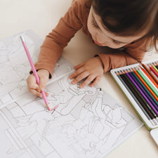 Sticker and Colouring Book (The Little Dance School)