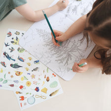 Sticker and Colouring Book (The Botanist)
