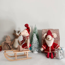 Maileg Santa Mouse