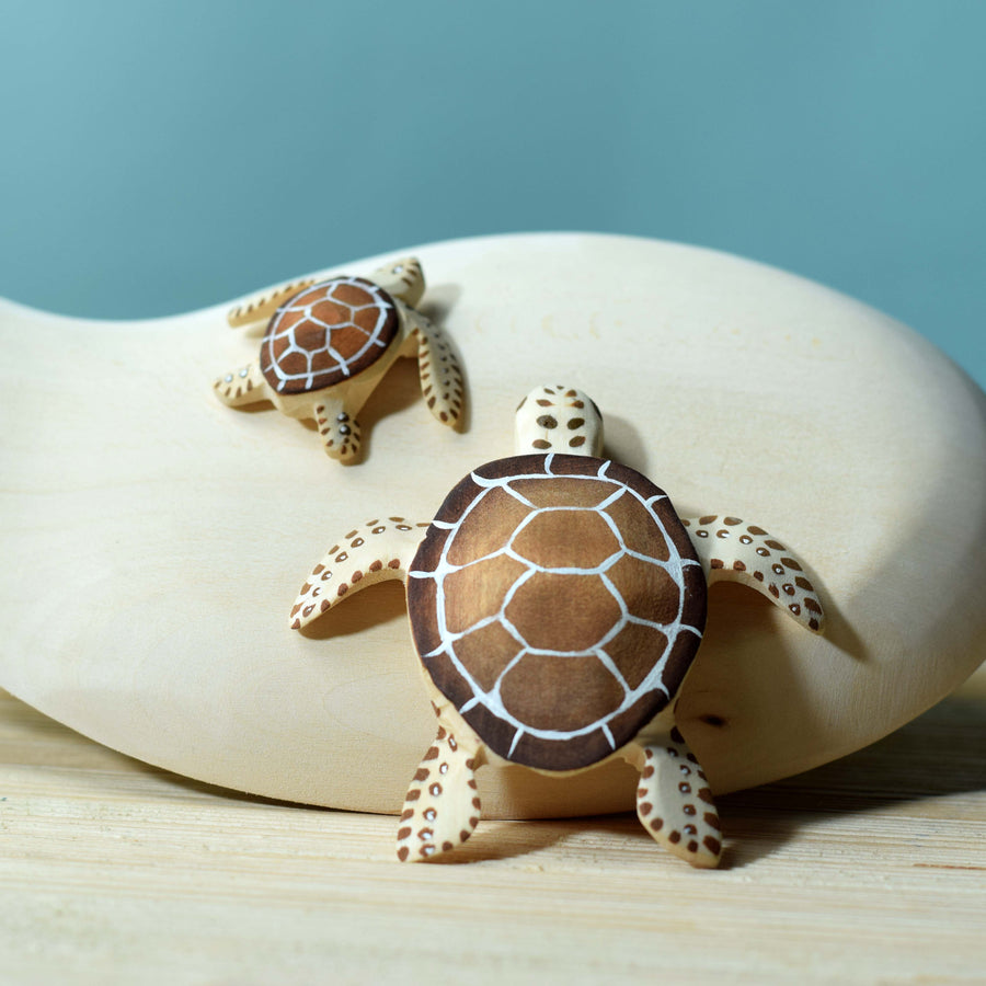 Turtle (Brown) | Wooden Toy