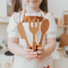 Handmade Wooden Kitchen Tool Set