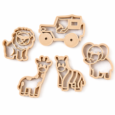 Safari Eco Cutter Playdough Set